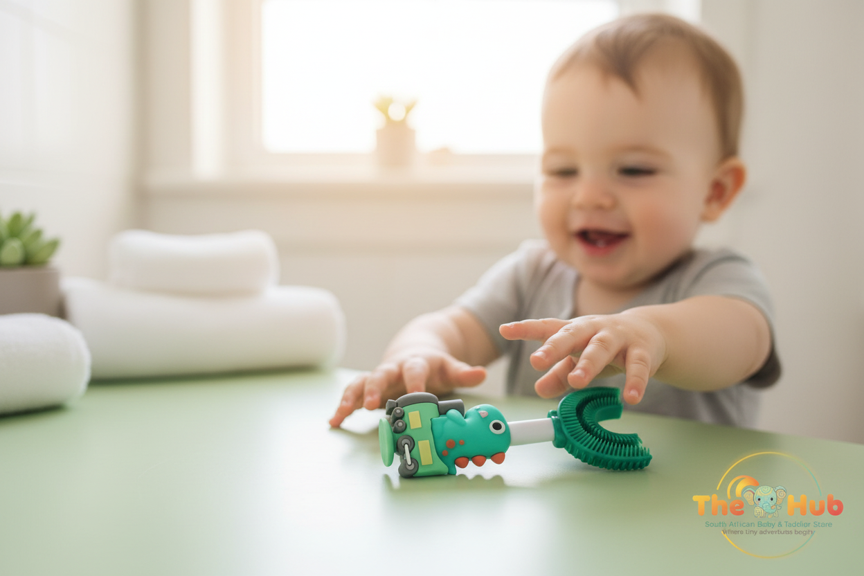 Dino Toothbrush Lifestyle