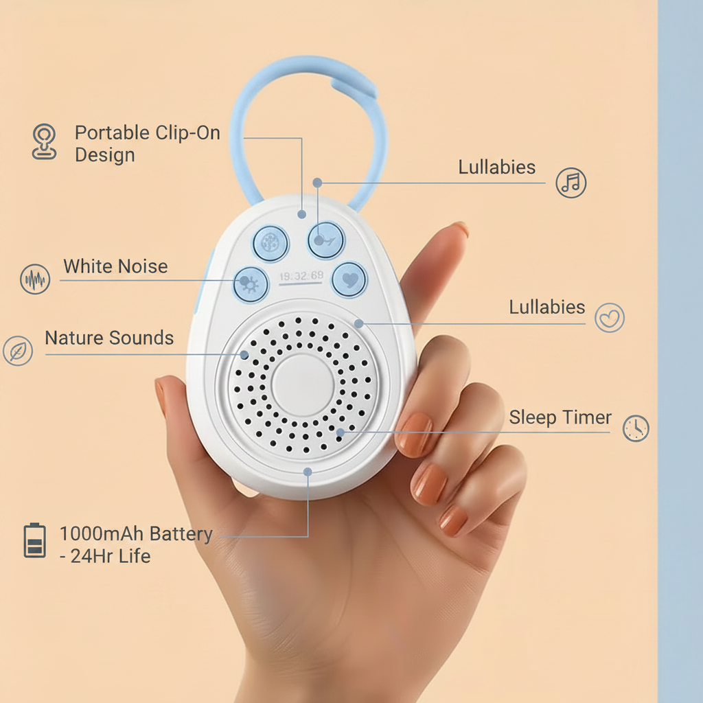 ZUNIQO Baby White Noise Machine